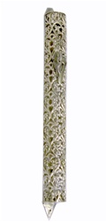 Sterling Silver Mezuzah Case