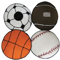 Baseball, Basketball, Football, and Soccer Kippot