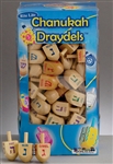 Bulk Small Wooden Dreidels (100 to a canister)