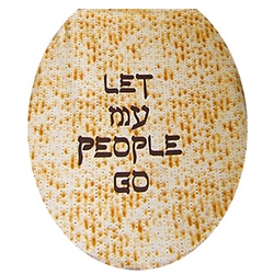 Let My People Go Toilet Seat Cover