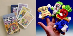 The Game Of Four & The Four Questions Finger Puppets