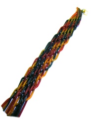 Multi-color 12 Wick Woven Havdallah Candle