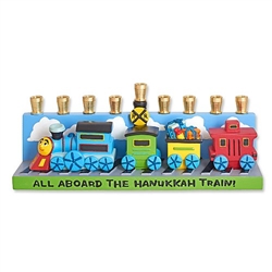 Railroad Menorah