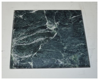 HearthStone Stone Set Polished AZT Green Marble 9532-63