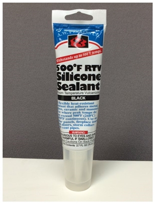 AW Perkins 500 Degree RTV Black Silicone Sealant #60