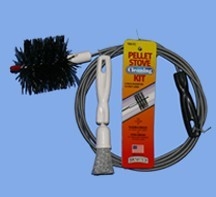 BRUSHTECH 3" Pellet Stove Cleaning Kit