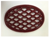 John Wright Apple Red Enamel Lattice Trivet 033349