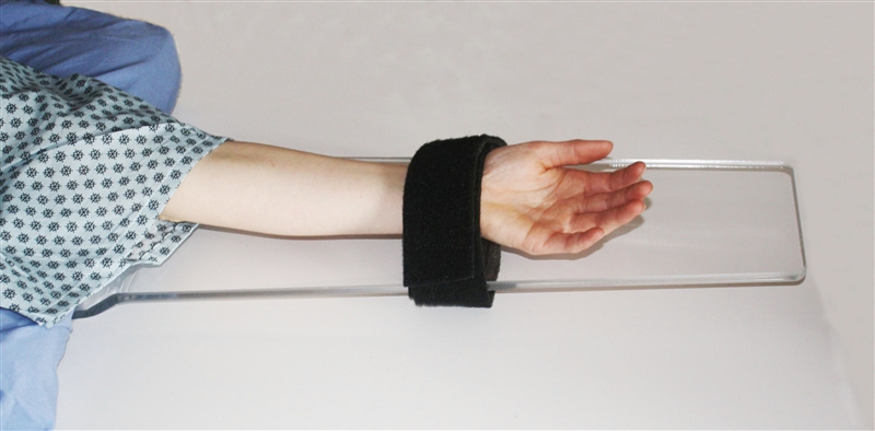 Arm Deck Radiolucent, Acrylic Sones Brachial Technique