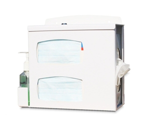 Compact Locking Respiratory Hygiene Station