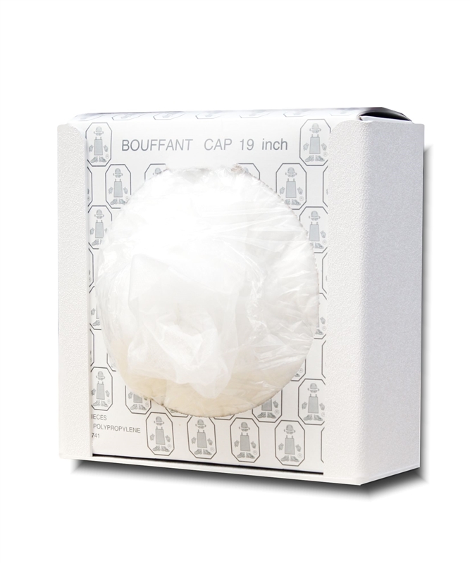 Bouffant Cap Dispenser 8.25" Wide by 8.25" High by 3.5" Deep