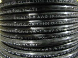 THHN 8AWG (19XBC) Thermoplastic High Heat Resistant Nylon