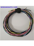 AUTOMOTIVE WIRE TXL 20 AWG WITH STRIPE (LOT A) 8 COLORS 25 FT EACH