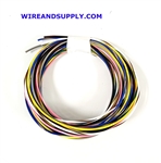 AUTOMOTIVE WIRE TXL 22 AWG WITH STRIPE (LOT A) 8 COLORS 25 FT EACH