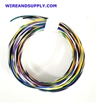 AUTOMOTIVE WIRE TXL 22 AWG WITH STRIPE (LOT B) 8 COLORS 15 FT EACH