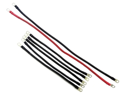 4ga CLUB CAR GOLF CART BATTERY CABLE SET 48V