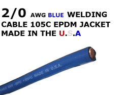 2/0  WELDING CABLE BLUE