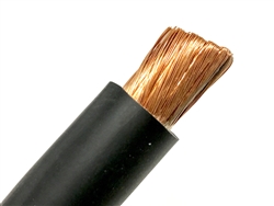 8 AWG  WELDING CABLE BLACK