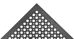 Beveled Drain Step Mat