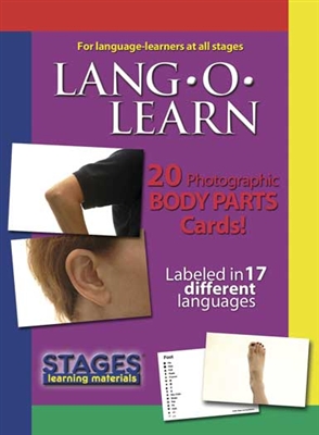 Lang-O-Learn Real Photo Flash Cards - Body Parts