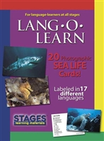 Lang-O-Learn Real Photo Flash Cards - Sea Life