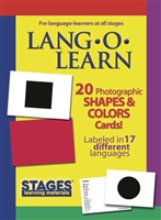Lang-O-Learn Real Photo Flash Cards - Shapes & Colors