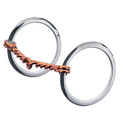 Weaver Leather Single Twisted Copper Wire Snaffle Bits