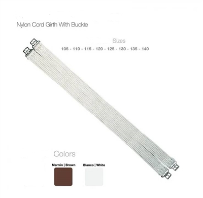 PP Cord Girth W/Buckle