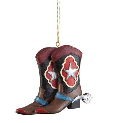 Lone Star Boot Ornaments