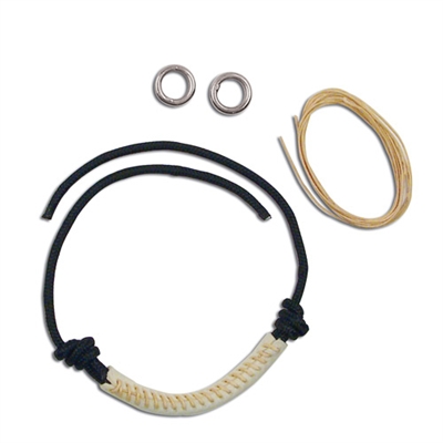 Myler Bits Noseband Kits - Rawhide