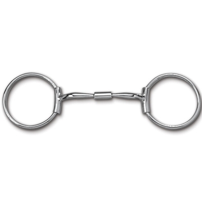 Myler Bits Loose Ring Snaffle with Sleeve MB02