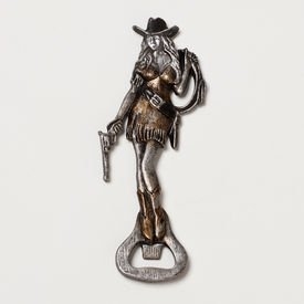 Cowgirl Bottle Openers