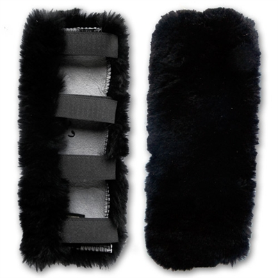 JMS Grazing Muzzle Sheepskin Noseband Pads