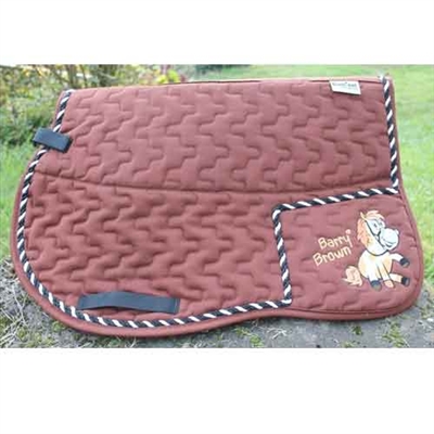 Barefoot Barry Brown Saddle Pads