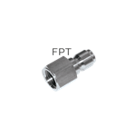 MTM Hydro - PLATED STEEL QC PLUG 1/4FPT