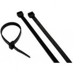 BAPL-1785 PKG 100 CABLE TIES 8"X.19" 50# BLACK