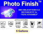 PHOTO FINISH - LOW ALKALINE DETERGENT - 5 GALLONS