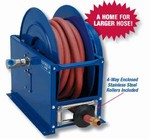 COXREELS SLP-675 High Capacity Spring Driven Hose Reels 1in 75ft 300PSI