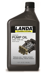 8.753-950.0 LANDA -  Pump Oil, Sae-10W-40, Qt