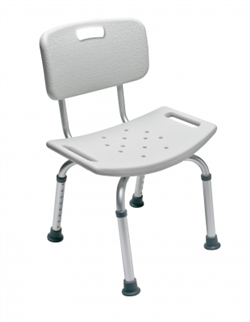 Adjustable Height Bath Seat with Backrest - Click the picture for more product information.