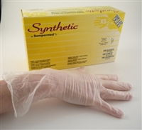 <!030>Sempermed Vinyl Powder-Free Exam Glove: Medium * 100 per box