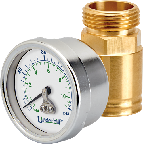 3/4" Dynamic Water Pressure Gauge