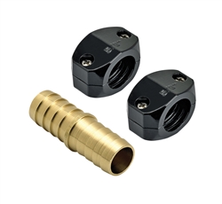 5/8" Hose Diameter Brass Coupling Mender