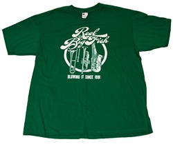 Blowing It tee- kelly green - SMALL ONLY