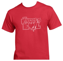 Forces of Evil outlined logo tee - red