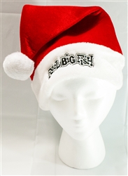 Throwback logo embroidered Santa hat