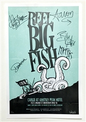 Autographed Rough Sea 2016 Tour Poster