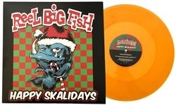 Happy Skalidays limited edition gold translucent vinyl LP