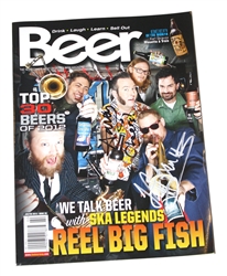 Autographed Beer magazine