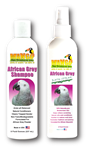 African Grey Shampoo & Bath Spray Set - 8 oz each