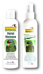 Parrot Shampoo & Bath Spray Set - 8 oz each